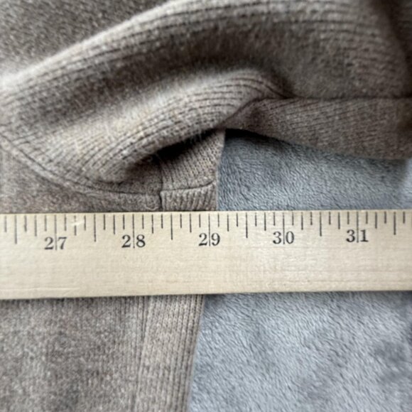 Polo Ralph Lauren Pullover Sweater Mens 2XL Big Beige Quarter Zip Cotton Classic - Picture 10 of 13